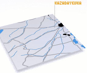 3d view of Kazadayevka