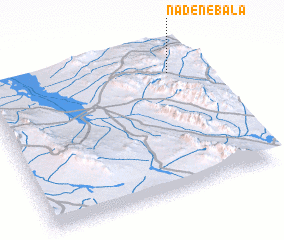 3d view of Naden-e Bālā