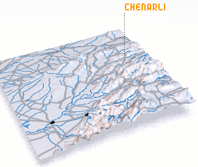 3d view of Chenārlī