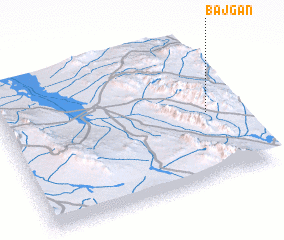 3d view of Bājgān