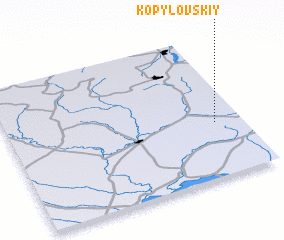 3d view of Kopylovskiy
