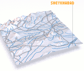 3d view of Sheykhābād