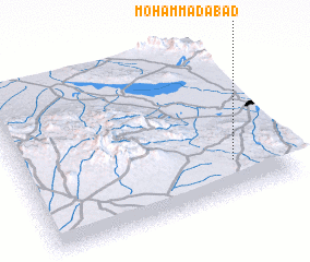 3d view of Moḩammadābād
