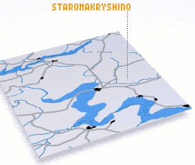 3d view of Staromakryshino