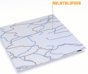 3d view of (( Malaya Lipova ))