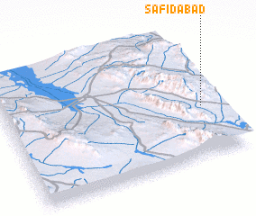 3d view of Safīdābād