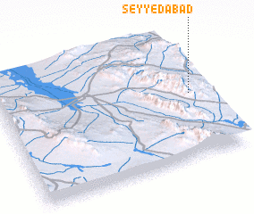 3d view of Seyyedābād