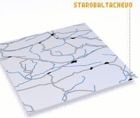 3d view of Starobaltachevo