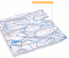 3d view of Godār-e Karār