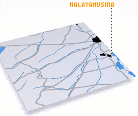 3d view of Malaya Musina