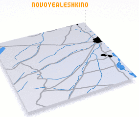 3d view of Novoye Alëshkino