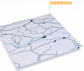 3d view of Shermeinsk
