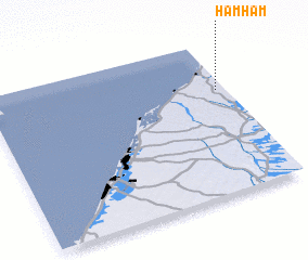 3d view of Ḩām Ḩām