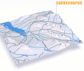 3d view of Darb-e Khafkū