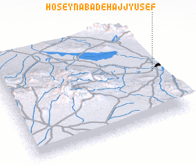 3d view of Ḩoseynābād-e Ḩājj Yūsef