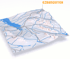 3d view of Ezbangū\