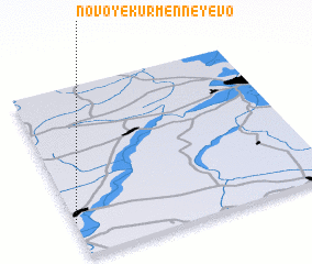 3d view of Novoye Kurmenneyevo