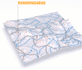 3d view of Moḩammadābād