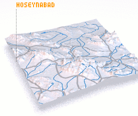 3d view of Ḩoseynābād