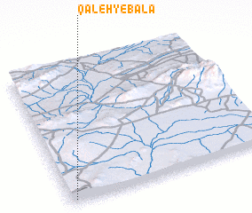 3d view of Qal‘eh-ye Bālā