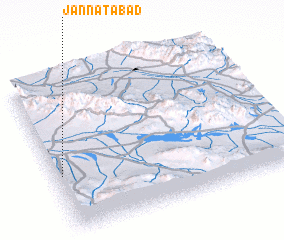 3d view of Jannatābād