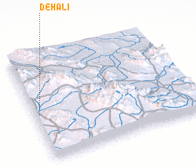 3d view of Deh ‘Alī