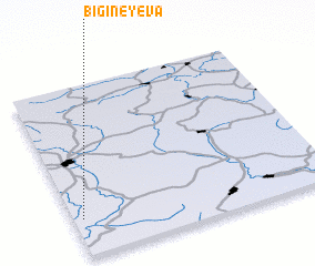 3d view of Bigineyeva