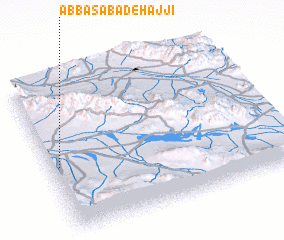 3d view of ‘Abbāsābād-e Ḩājjī