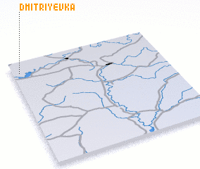 3d view of Dmitriyevka