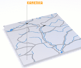 3d view of Kamenka