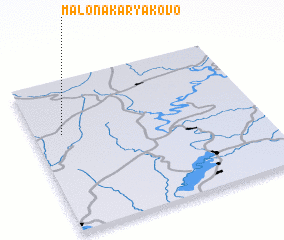 3d view of Malonakaryakovo