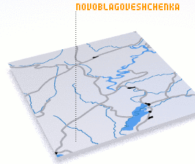 3d view of Novoblagoveshchenka