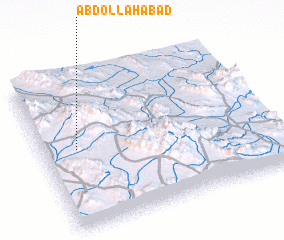 3d view of ‘Abdollāhābād