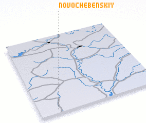 3d view of Novocheben\