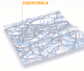 3d view of Sūqeh-ye Bālā