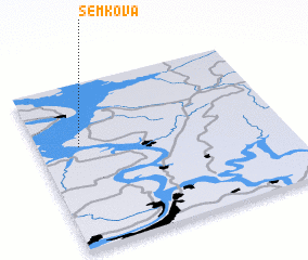 3d view of Semkova