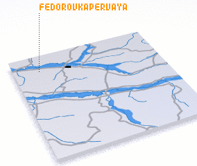 3d view of Fëdorovka Pervaya