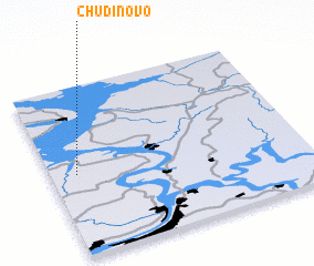 3d view of Chudinovo