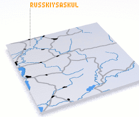 3d view of Russkiy Saskul\