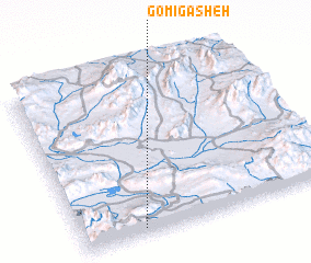 3d view of Gomīgāsheh