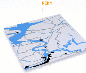 3d view of Perm\