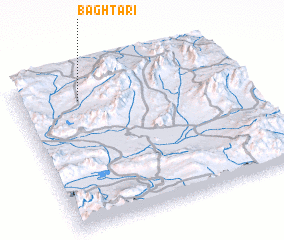 3d view of Bāgh Tarī