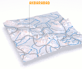 3d view of Akbarābād