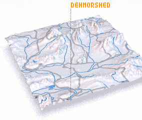 3d view of Deh Morshed