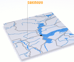 3d view of Sakinovo