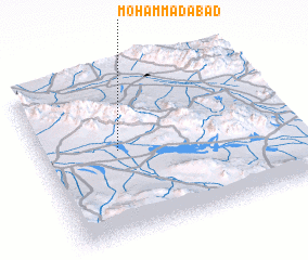 3d view of Moḩammadābād