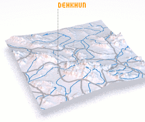 3d view of Deh Khūn