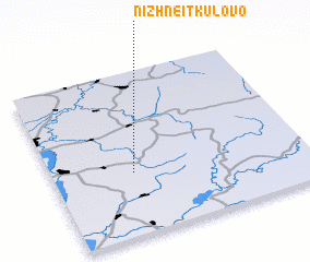 3d view of Nizhne-Itkulovo