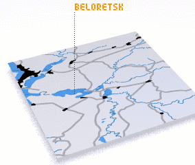 3d view of Beloretsk