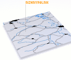 3d view of Nizhniy Pal\